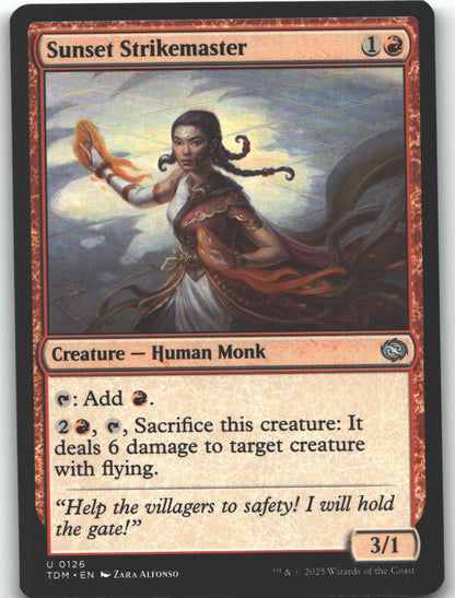 Sunset Strikemaster