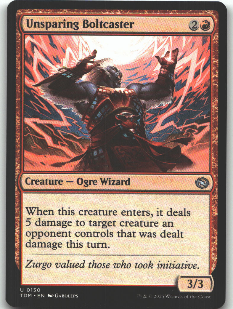 Unsparing Boltcaster