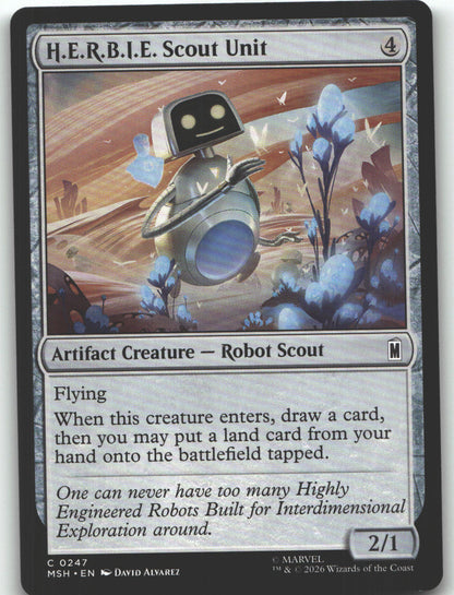 H.E.R.B.I.E. Scout Unit