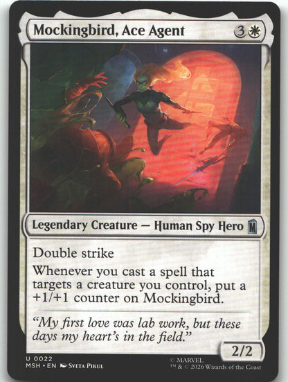 Mockingbird, Ace Agent