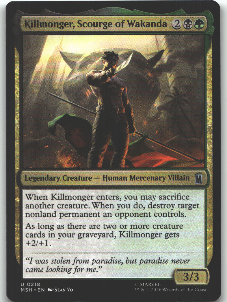Killmonger, Scourge of Wakanda
