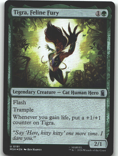 Tigra, Feline Fury