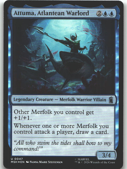 Attuma, Atlantean Warlord