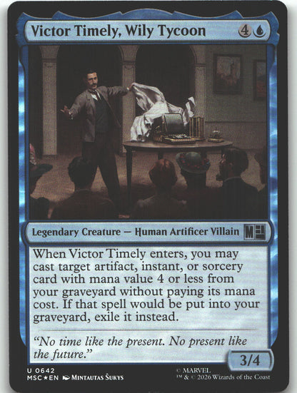 Victor Timely, Wily Tycoon