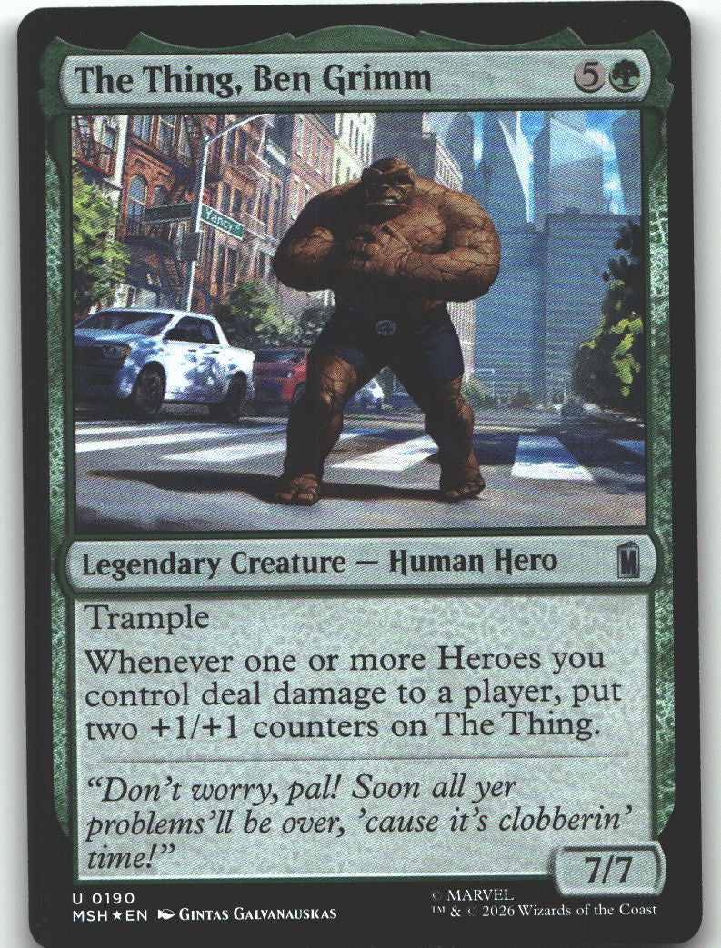 The Thing, Ben Grimm