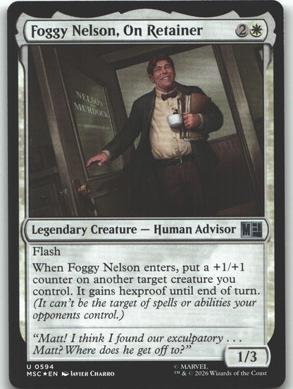 Foggy Nelson, On Retainer