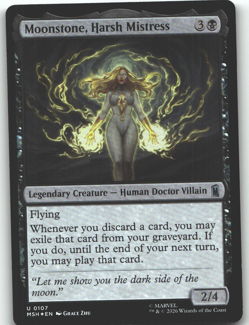 Moonstone, Harsh Mistress