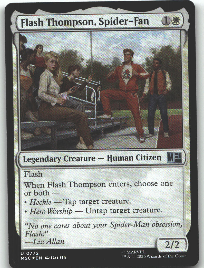 Flash Thompson, Spider-Fan