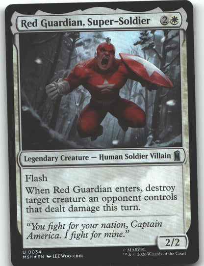 Red Guardian, Super-Soldier