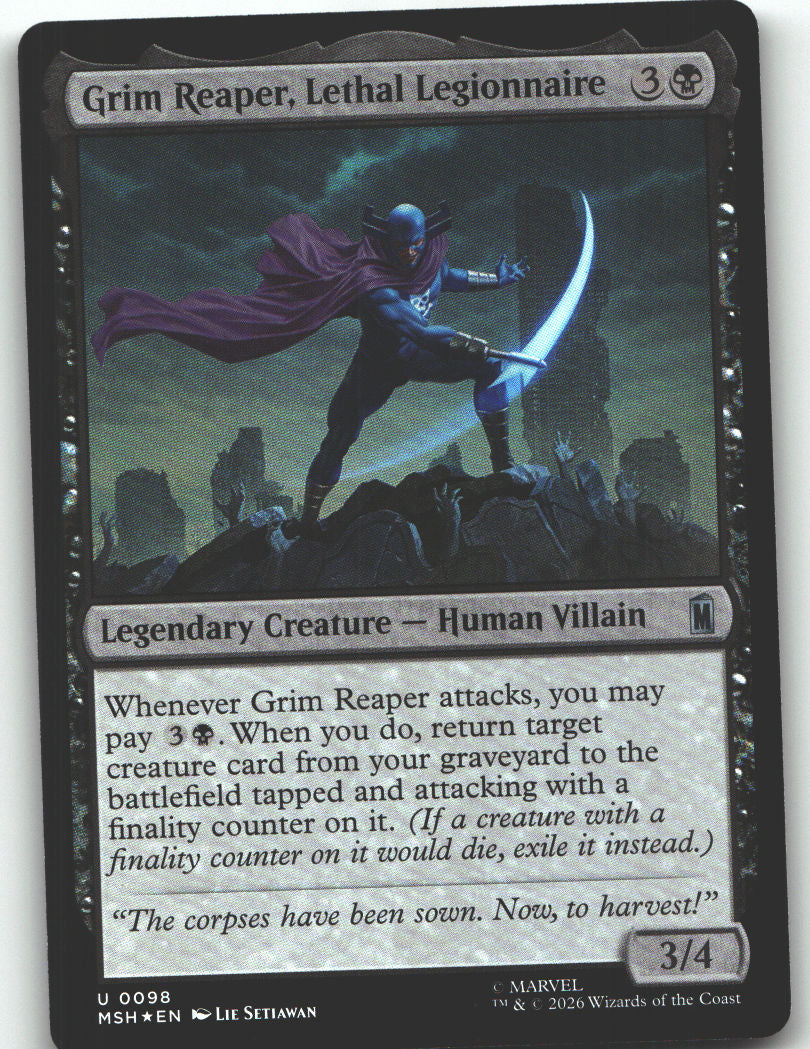 Grim Reaper, Lethal Legionnaire
