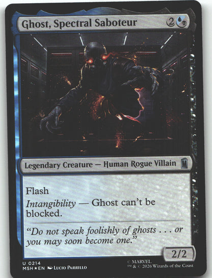 Ghost, Spectral Saboteur