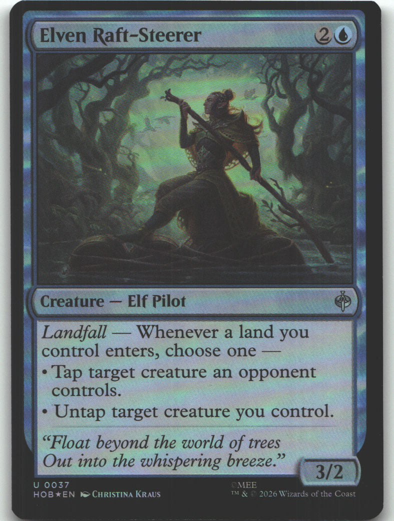 Elven Raft-Steerer