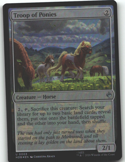 Troop of Ponies