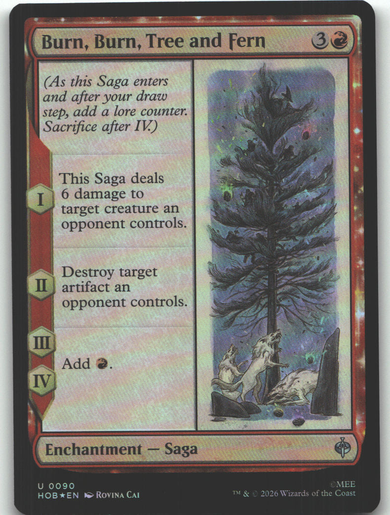 Burn, Burn, Tree and Fern