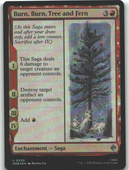 Burn, Burn, Tree and Fern