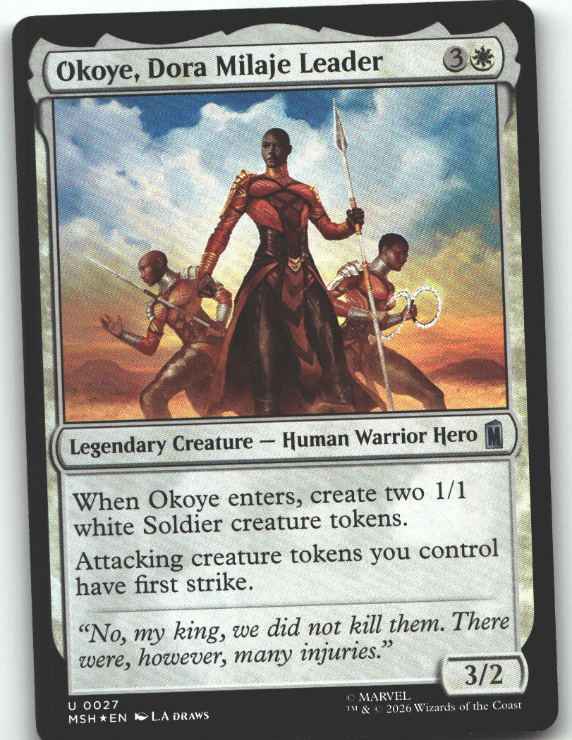 Okoye, Dora Milaje Leader