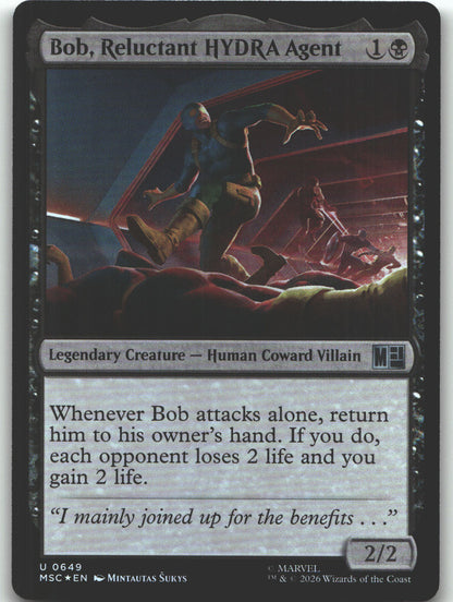 Bob, Reluctant HYDRA Agent