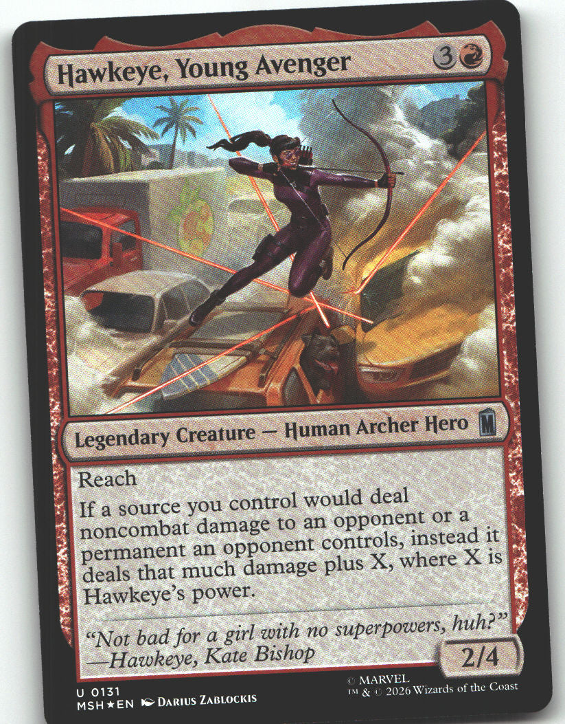 Hawkeye, Young Avenger