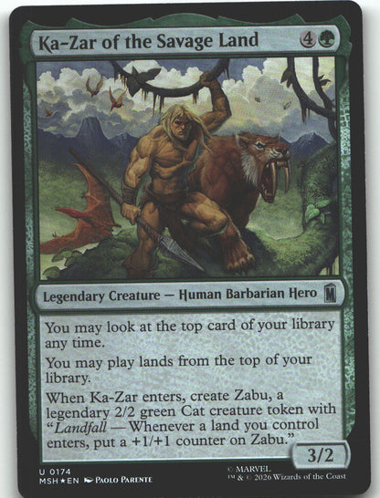 Ka-Zar of the Savage Land