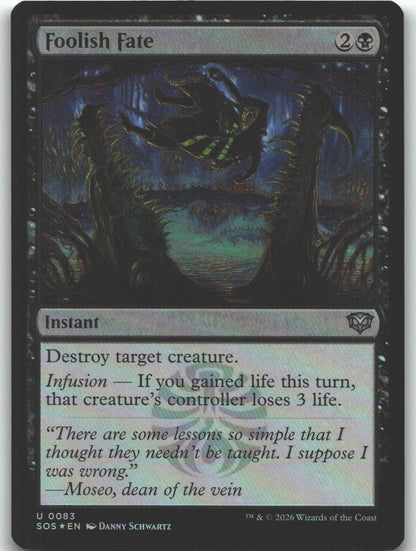 Foolish Fate