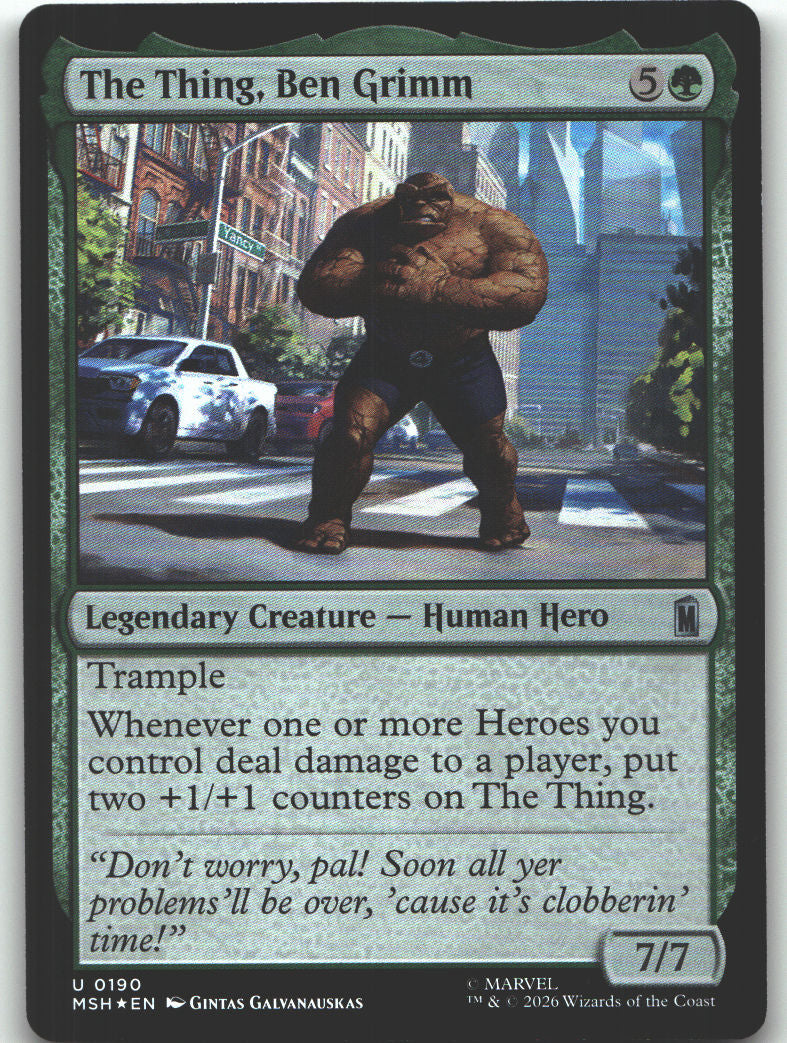 The Thing, Ben Grimm