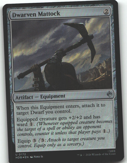 Dwarven Mattock