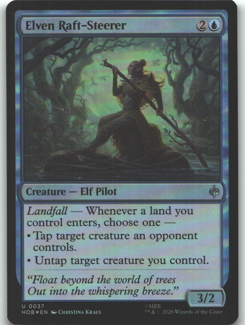 Elven Raft-Steerer