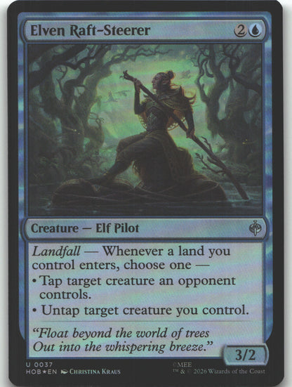 Elven Raft-Steerer