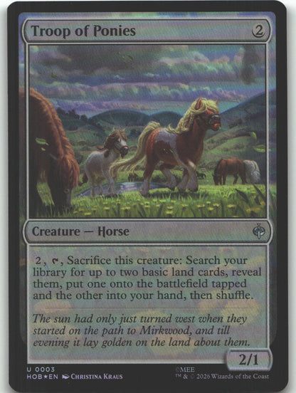 Troop of Ponies