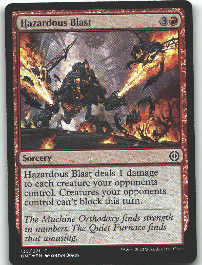 Hazardous Blast