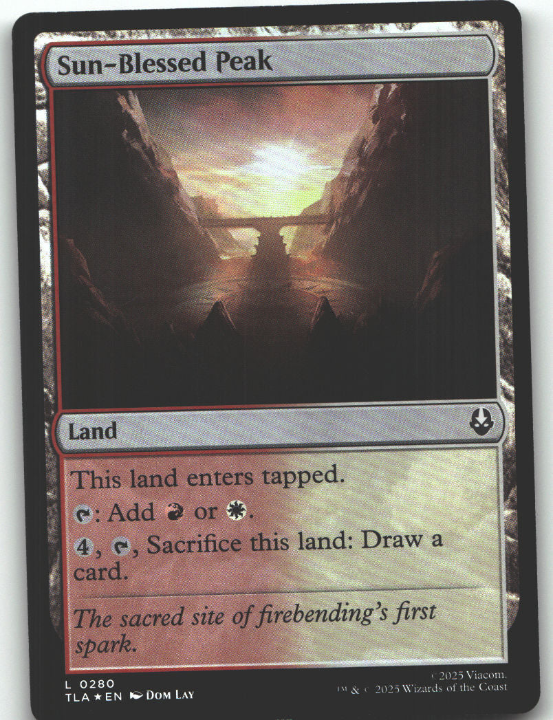 Sun-Blessed Peak | Near Mint / English / Foil
