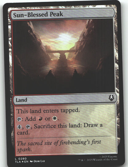 Sun-Blessed Peak | Near Mint / English / Foil