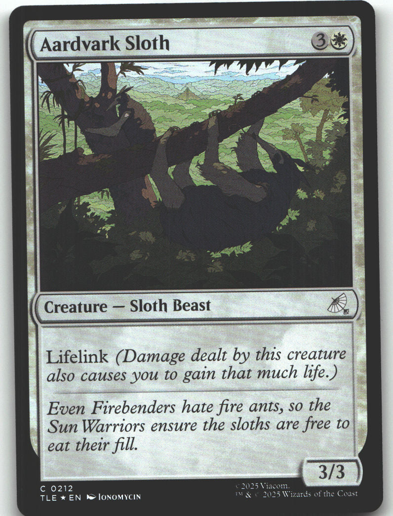 Aardvark Sloth (0212)