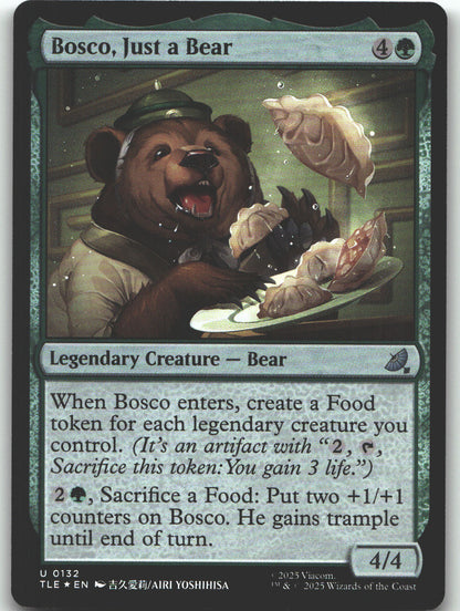 Bosco, Just a Bear