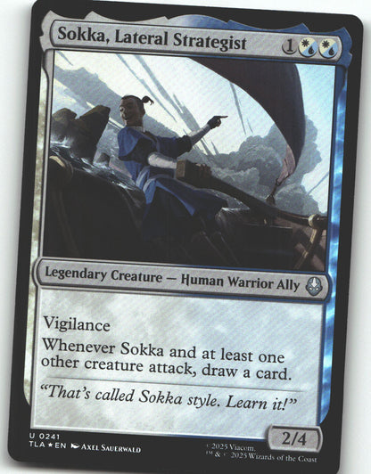 Sokka, Lateral Strategist