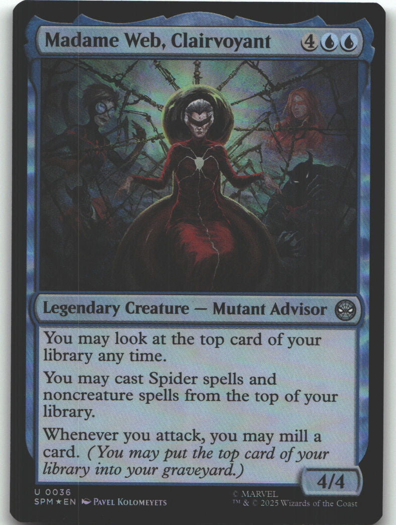 Madame Web, Clairvoyant