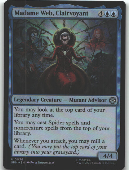 Madame Web, Clairvoyant