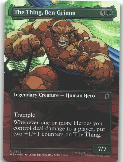 The Thing, Ben Grimm (Borderless)