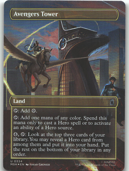 Avengers Tower (Borderless)
