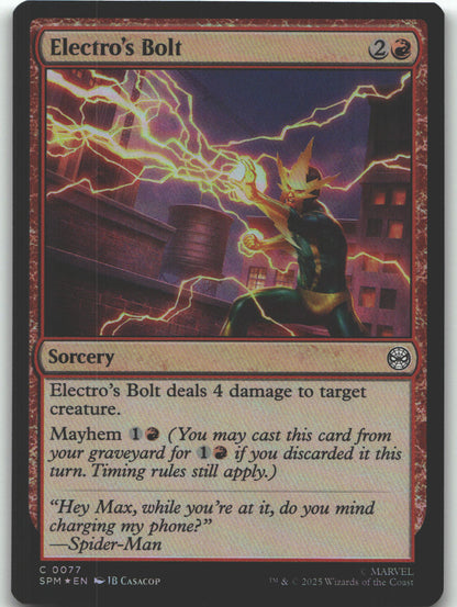 Electro's Bolt