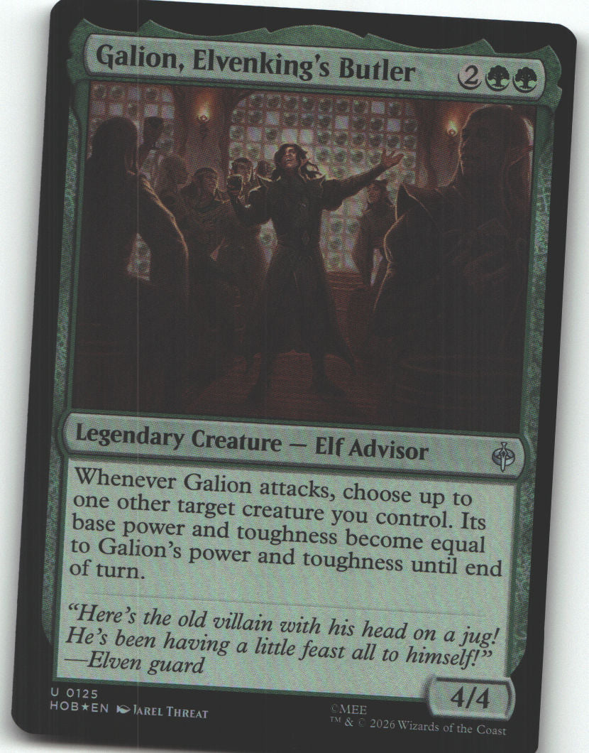 Galion, Elvenking's Butler