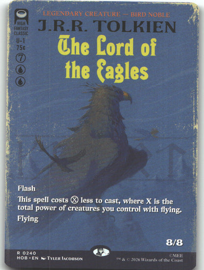The Lord of the Eagles (Borderless)