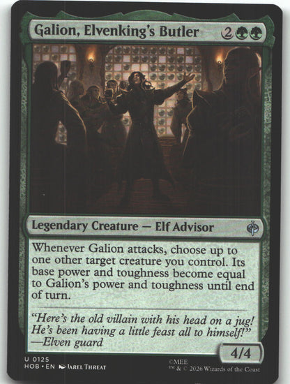 Galion, Elvenking's Butler