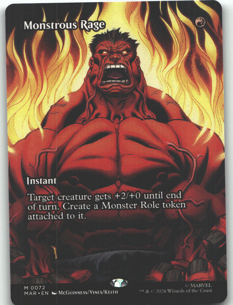 Monstrous Rage (Borderless)