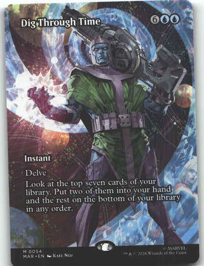 Dig Through Time (Borderless)