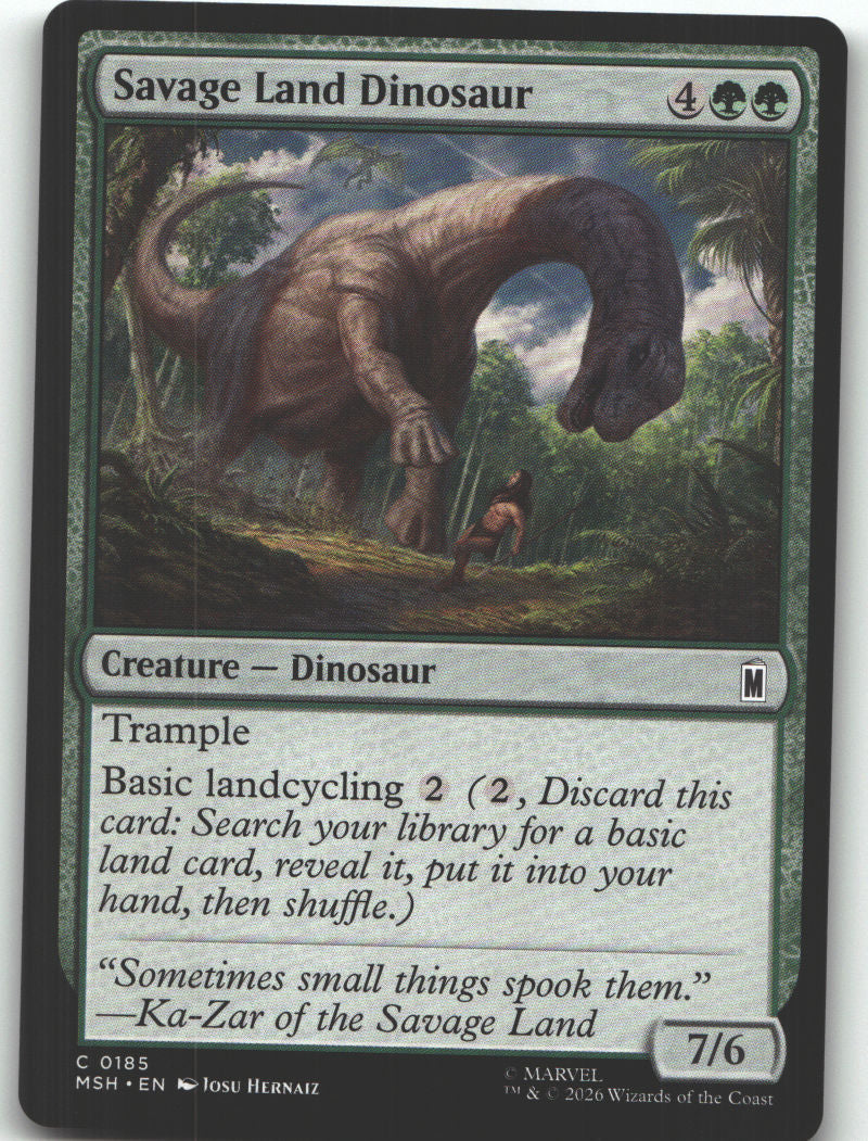Savage Land Dinosaur