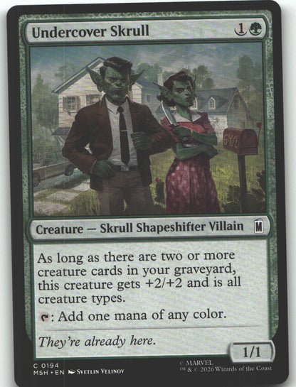 Undercover Skrull