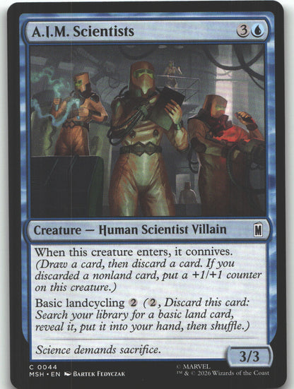 A.I.M. Scientists