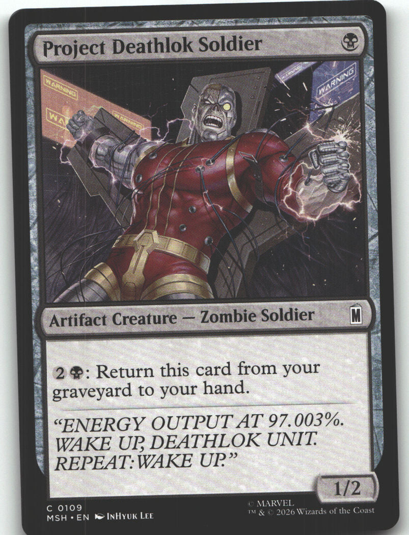 Project Deathlok Soldier