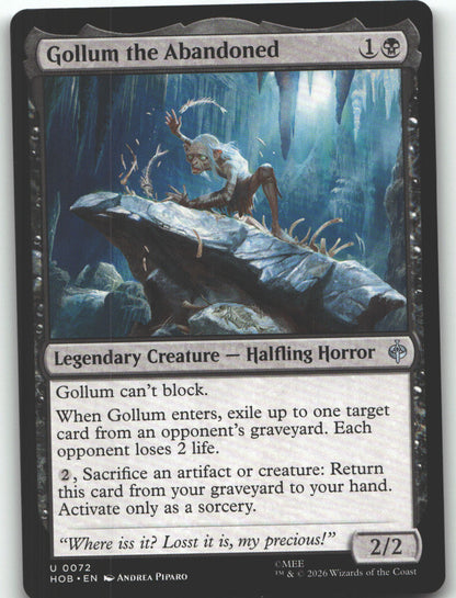 Gollum the Abandoned